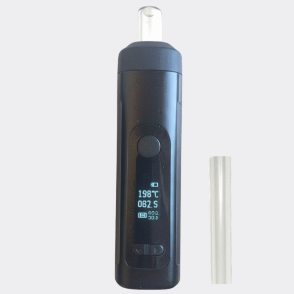 Kit Vaporizador Zen 2.0 + TUBO DE VIDRO (PITEIRA) EXTRA COM 5.5cm