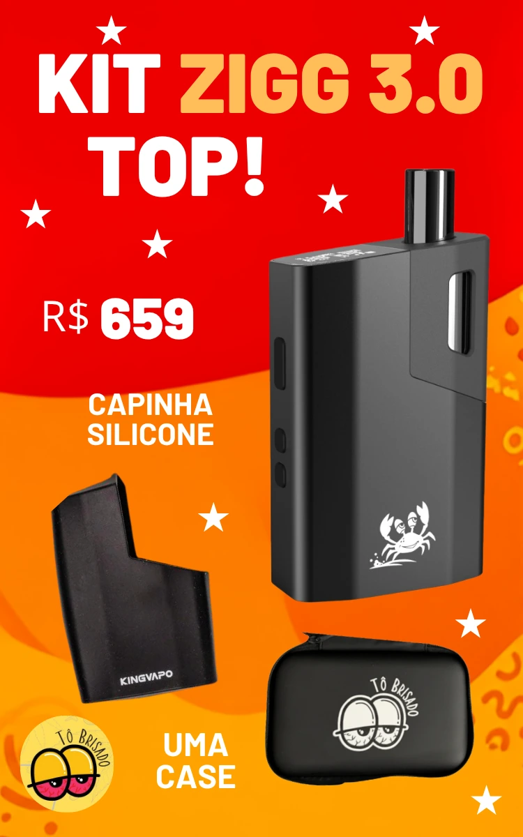 vaporizador de ervas Zigg kingvapo